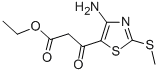 ETHYL 3-(4-AMINO-2-METHYLTHIOTHIAZOL-5-YL)-3-OXOPROPANOATE