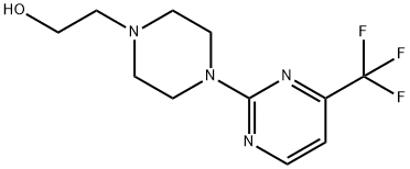 2-[4-[4-(TRIFLUOROMETHYL)PYRIMIDIN-2-YL]PIPERAZINO]ETHAN-1-OL