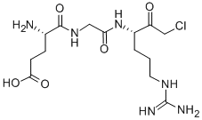 glutamyl-glycyl-arginine chloromethyl ketone Structural