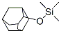 Silane, trimethyl(tricyclo[3.3.1.1(3,7)]dec-2-yloxy)- Structural