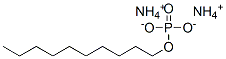 diammonium decyl phosphate Structural