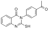 3-(4-ACETYL-PHENYL)-2-MERCAPTO-3H-QUINAZOLIN-4-ONE