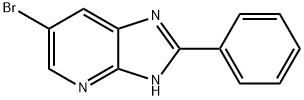 6-BROMO-2-PHENYL-1H-IMIDAZO[4,5-B]PYRIDINE Structural