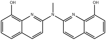 N-Methyl-2,2'-iminodi(8-quinolinol) Structural