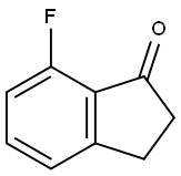 7-Fluoro-1-indanone Structural