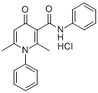 Nicotinamide, 1,4-dihydro-2,6-dimethyl-N,1-diphenyl-4-oxo-, monohydroc hloride
