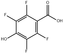 2,3,5,6-Tetrafluoro-4-hydroxy-benzoic acid Structural