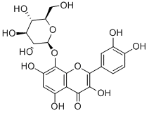 8-[(β-D-Glucopyranosyl)oxy]-3,3',4',5,7-pentahydroxyflavone