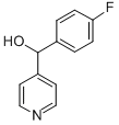 1,1-(4-FLUOROPHENYL)-(PYRIDIN-4-YL)METHANOL Structural