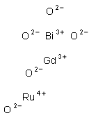 Bismuth gadolinium ruthenium oxide Structural
