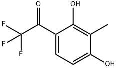 Ethanone, 1-(2,4-dihydroxy-3-methylphenyl)-2,2,2-trifluoro- (9CI) Structural