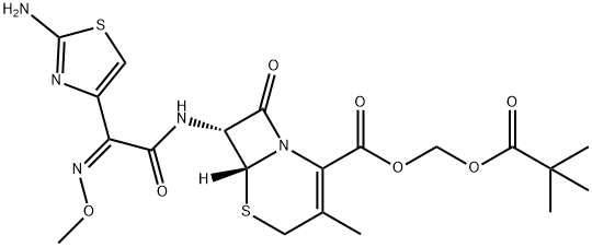 Cefetamet pivoxyl Structural