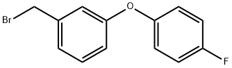 3-(4-FLUOROPHENOXY)BENZYL BROMIDE Structural