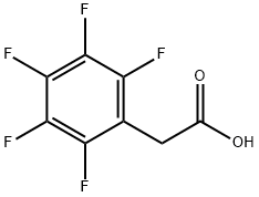 2,3,4,5,6-PENTAFLUOROPHENYLACETIC ACID Structural