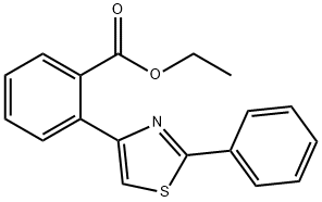 ETHYL 2-(2-PHENYL-1,3-THIAZOL-4-YL)BENZENECARBOXYLATE