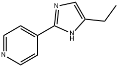 Pyridine,  4-(4-ethyl-1H-imidazol-2-yl)-  (9CI) Structural