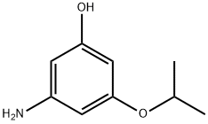 Phenol, 3-amino-5-(1-methylethoxy)- (9CI) Structural