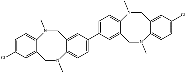 8,8'-DICHLORO-5,11,5',11'-TETRAMETHYL-5,6,11,12,5',6',11',12'-OCTAHYDRO-[2,2']BI[DIBENZO[B,F][1,5]DIAZOCINYL]