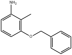 3-(BENZYLOXY)-O-TOLUIDINE Structural