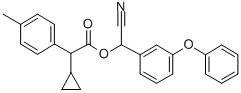 alpha-(1-Cyclopropyl)-4-methylbenzeneacetic acid cyano(3-phenoxyphenyl )methyl ester