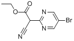 ETHYL 2-(5-BROMOPYRIMIDIN-2-YL)-2-CYANOACETATE