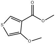 METHYL 4-METHOXYTHIOPHENE-3-CARBOXYLATE Structural