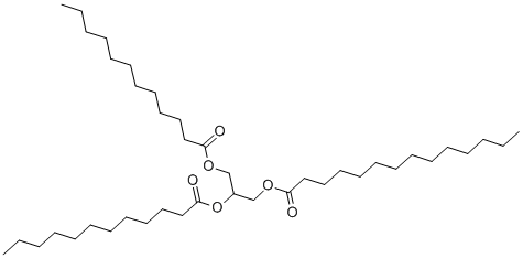 1,2-DIDODECANOYL-3-TETRA-DECANOYL-RAC-GLYCEROL Structural