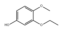 3-ethoxy-4-methoxyphenol Structural