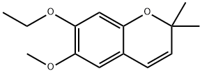 7-ETHOXY-6-METHOXY-2,2-DIMETHYLCHROMENE Structural