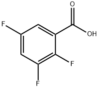 2,3,5-TRIFLUOROBENZOIC ACID Structural