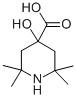 4-hydroxy-2,2,6,6-tetramethylpiperidine-4-carboxylic acid  