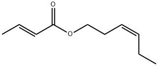 CROTONIC ACID CIS-3-HEXEN-1-YL ESTER Structural