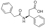 (S)-N-PHENYLACETYL-BETA-PHENYLALANINE Structural