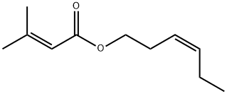 HEXENYL-CIS-3-SENECIOATE Structural