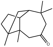 octahydro-1,5,5,8a-tetramethyl-1,4-methanoazulen-7-(1H)-one Structural
