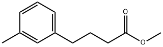 Benzenebutanoic acid, 3-Methyl-, Methyl ester Structural