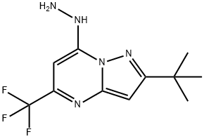 2-(TERT-BUTYL)-7-HYDRAZINO-5-(TRIFLUOROMETHYL)PYRAZOLO[1,5-A]PYRIMIDINE