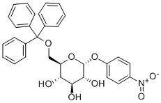 4-Nitrophenyl6-O-trityl-a-D-glucopyranoside Structural