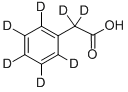 PHENYLACETIC-D7 ACID Structural