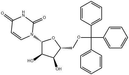 5'-O-TRITYLURIDINE Structural