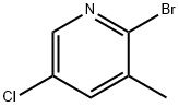 2-Bromo-3-methyl-5-chloropyridine Structural