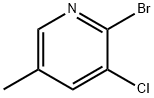 2-BROMO-3-CHLORO-5-PICOLINE Structural Picture