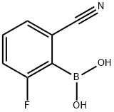 Boronic acid, (2-cyano-6-fluorophenyl)- (9CI) Structural