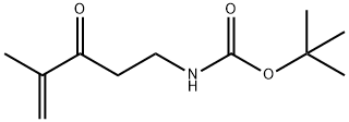 Carbamic acid, (4-methyl-3-oxo-4-pentenyl)-, 1,1-dimethylethyl ester (9CI) Structural