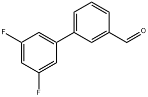 3',5'-DIFLUOROBIPHENYL-3-CARBALDEHYDE Structural