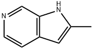 2-METHYL-1H-PYRROLO[2,3-C]PYRIDINE Structural