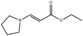 ETHYL TRANS-3-(1-PYRROLIDINO)ACRYLATE Structural