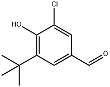 5-(tert-butyl)-3-chloro-4-hydroxybenzaldehyde 