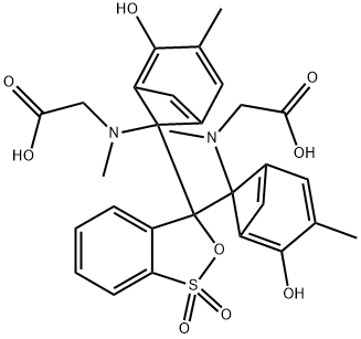 SARCOSINE CRESOL RED Structural