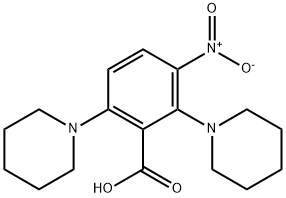 3-NITRO-2,6-DIPIPERIDINOBENZOIC ACID